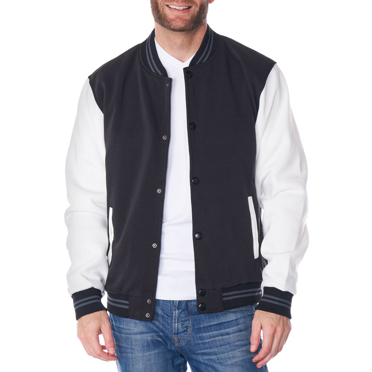Alpine Swiss Tyler Men's Varsity Jacket Classic Letterman Coat